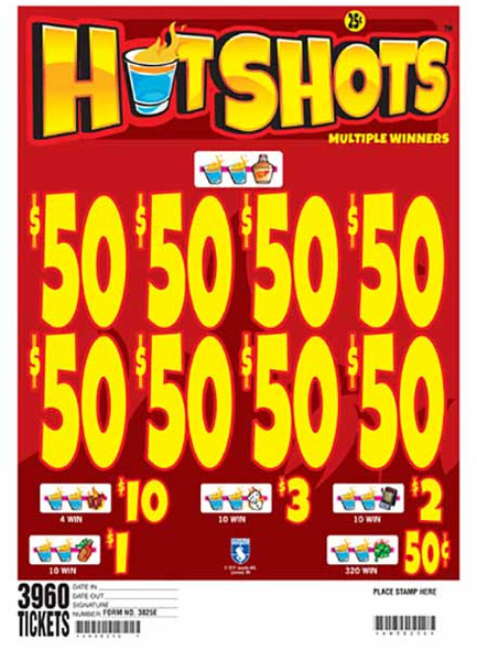 HOT SHOTS 33 8/50 25 3960