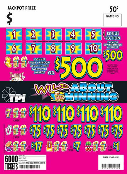 WILD ABOUT WIN 10 1/500 50 6000