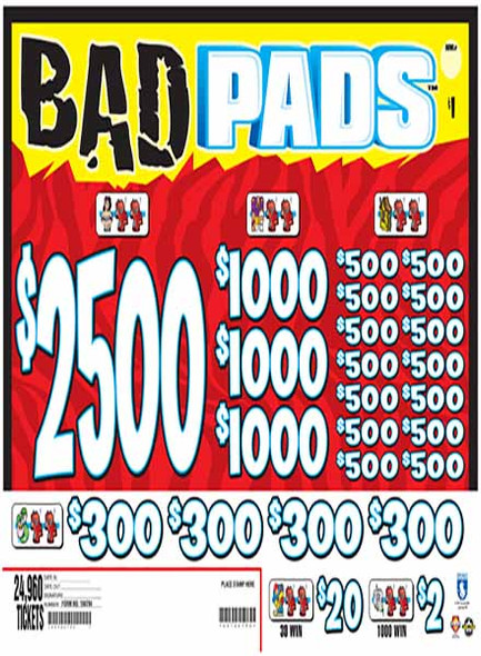 BAD PADS 34 1/2500 1 24960