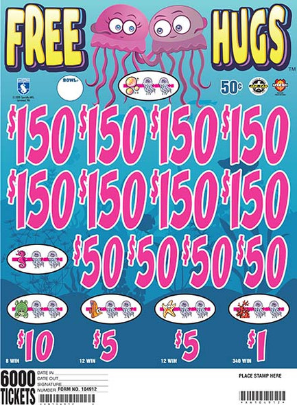 FREE HUGS 35 8/150 50 6000