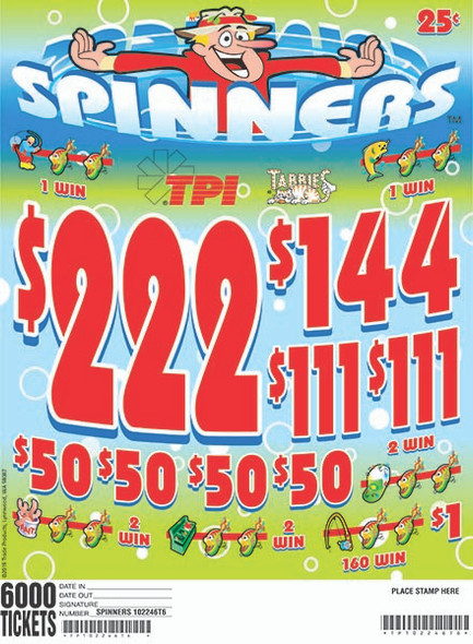 SPINNERS 36 1/222 25 6000