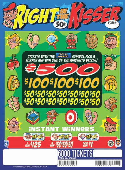 RIGHT IN THE KISSER 30 1/500 50 6000