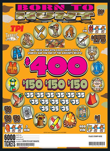 BORN TO HUNT 31 1/400 50 6000