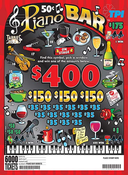 PIANO BAR 31 1/400 50 6000