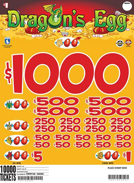 DRAGONS EGG 33 1/1000 1 10000