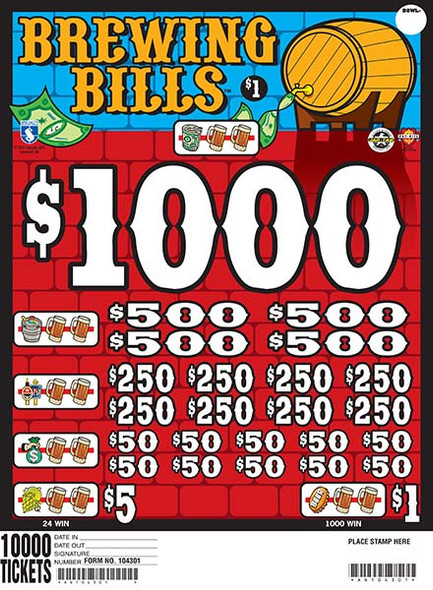 BREWING BILLS 33 1/1000 1 10000