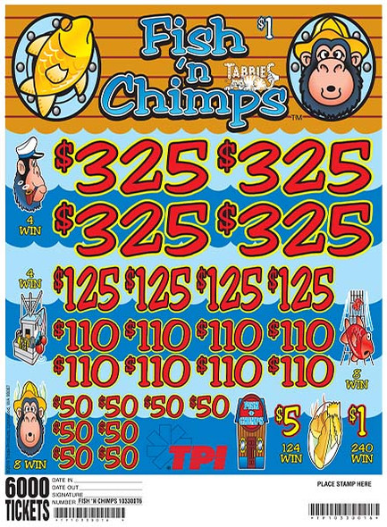 FISH N CHIMPS 33 4/325 1 6000