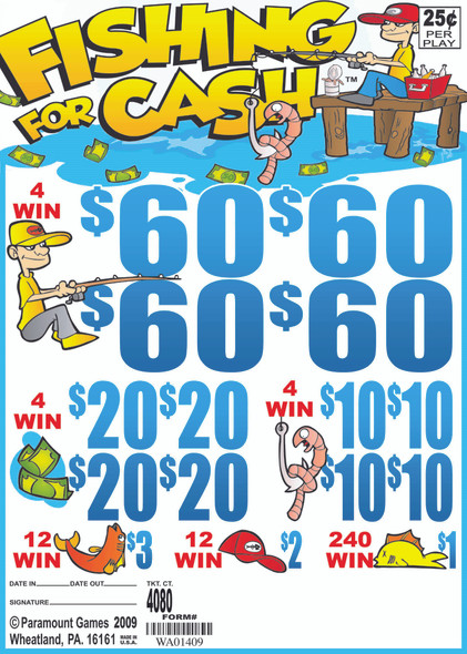 FISHING FOR CASH 35 4/60 25 4080