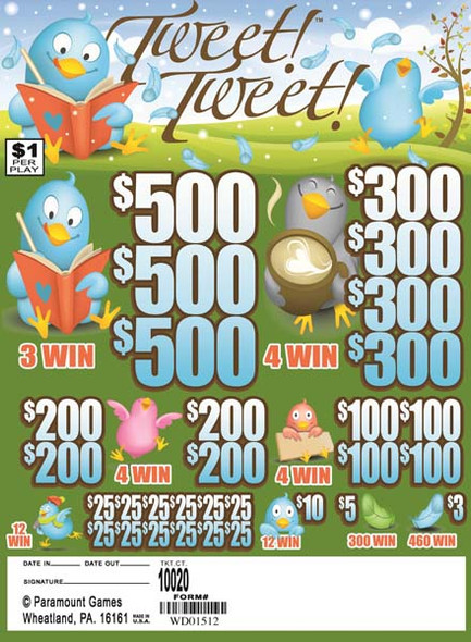 TWEET TWEET 28 3/500 1 10020