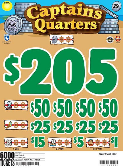 CAPTAINS QUARTERS 31 1/205 25 6000