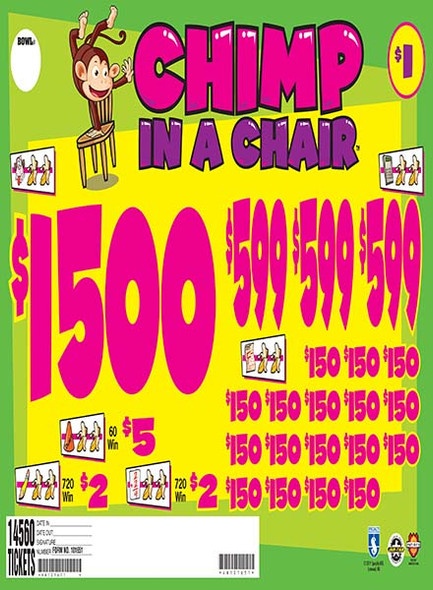 CHIMP IN A CHAIR 38 1/1500 1 14560