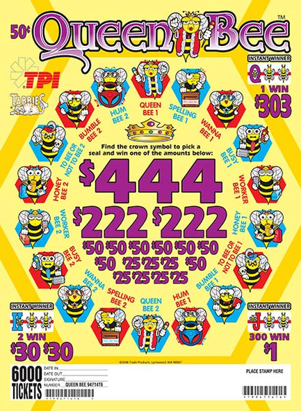 QUEEN BEE 29 1/444 50 6000