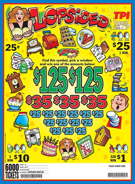 LOPSIDED 29 2/125 25 6000