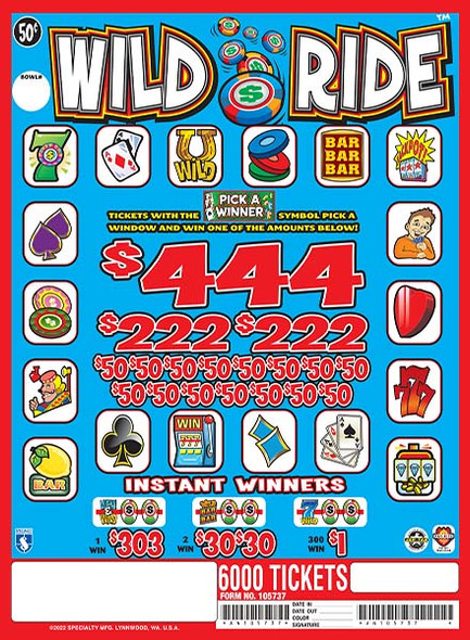 WILD RIDE 23 1/444 50 6000