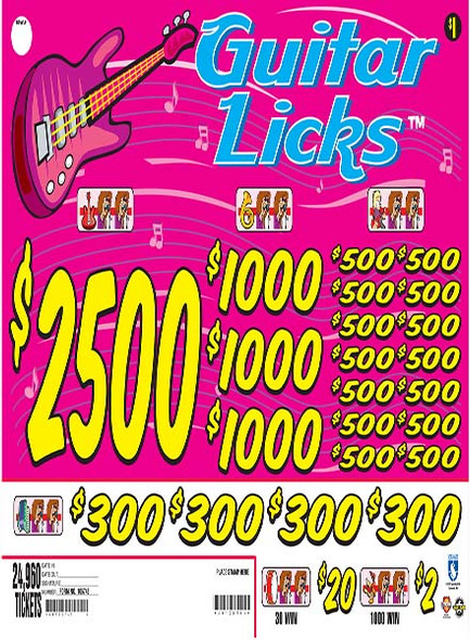 GUITAR LICKS 34 1/2500 1 24960
