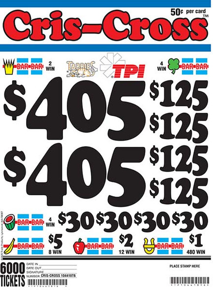 CRIS CROSS 34 2/405 50 6000