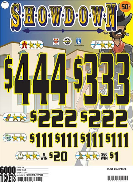 SHOWDOWN 27 1/444 50 6000