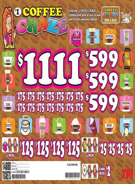 COFFEE CRAZE 37 1/1111 1 14880