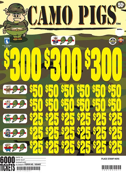 CAMO PIGS 35 3/300 50 6000