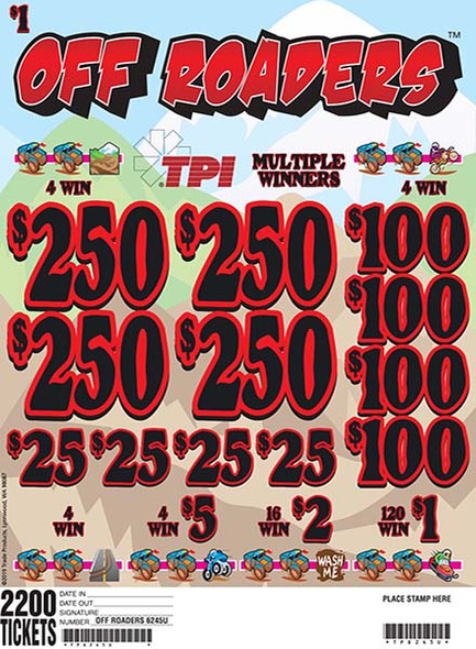 OFF ROADERS 34 4/250 1 2200