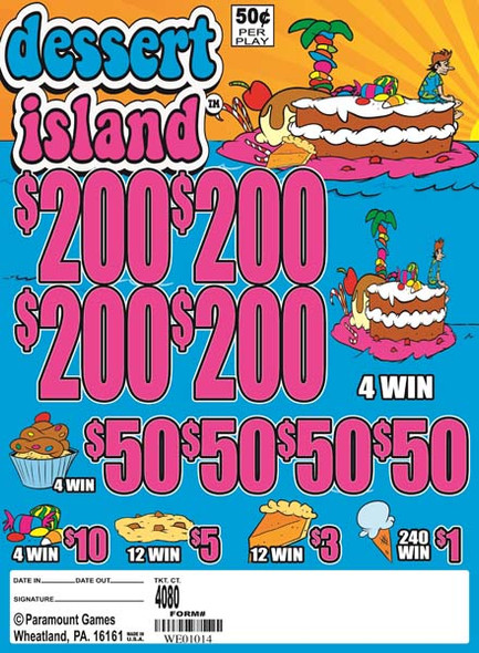 DESSERT ISLAND 32 4/200 50 4080