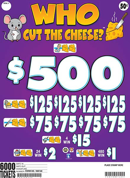 WHO CUT THE CHEESE 37 1/500 50 6000