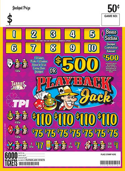 PLAYBACK JACK 10 1/500 50 6000