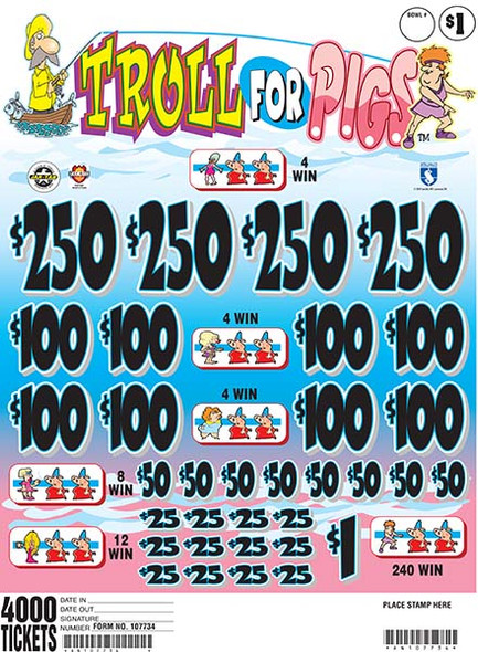 TROLL FOR PIGS 31 4/250 1 4000