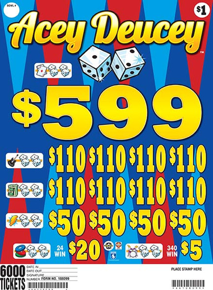 ACEY DEUCEY 35 1/599 1 6000