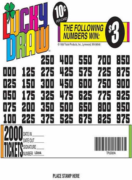 LUCKY DRAW 40 40/04 10 2000