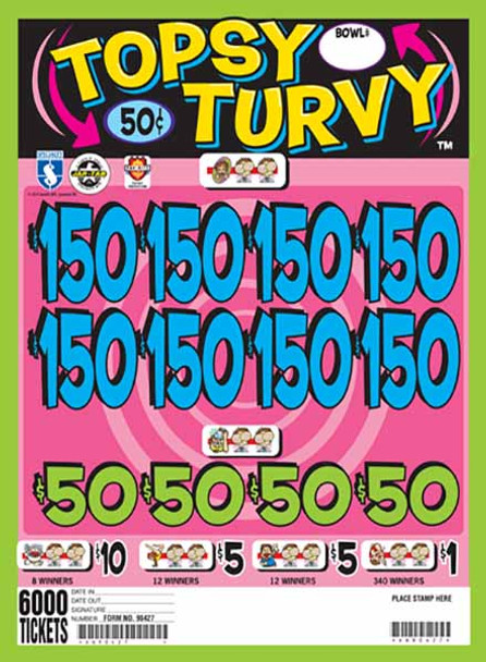 TOPSY TURVY 35 8/150 50 6000