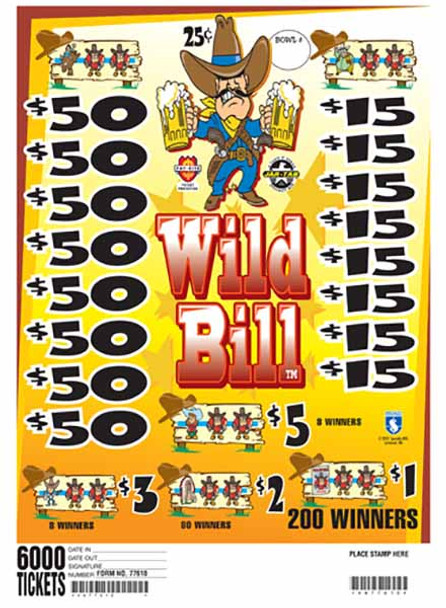 WILD BILL 37 8/50 25 6000