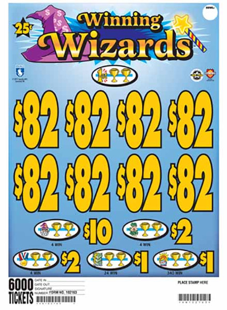 WINNING WIZARDS 28 8/82 25 6000