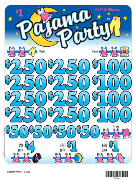 PAJAMA PARTY 17 8/250 1 3600