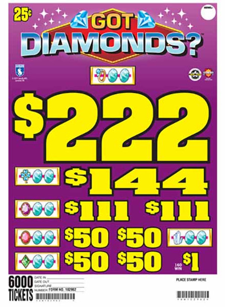 GOT DIAMONDS 36 1/222 25 6000