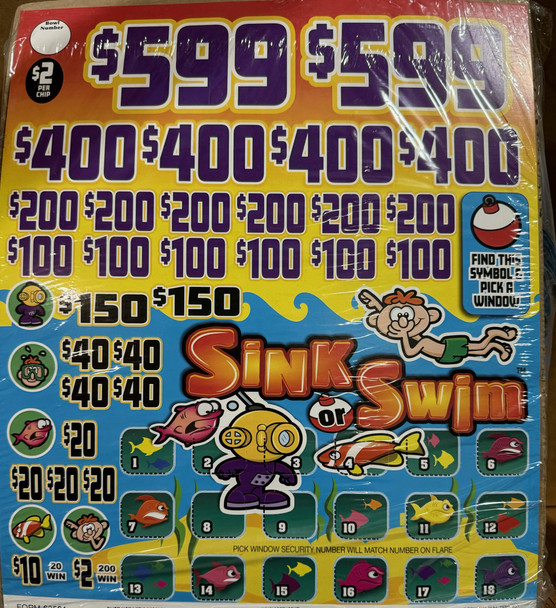 SINK OR SWIM 21 2/599 2 3955
