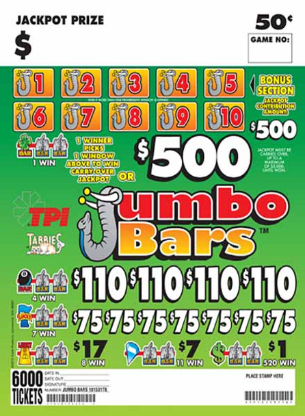 JUMBO BARS 10 1/500 50 6000