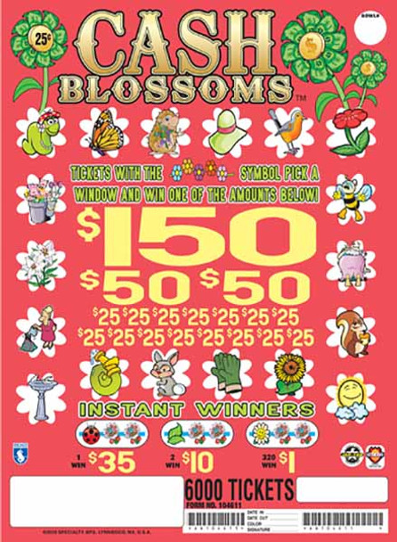 CASH BLOSSOMS 33 1/150 25 6000