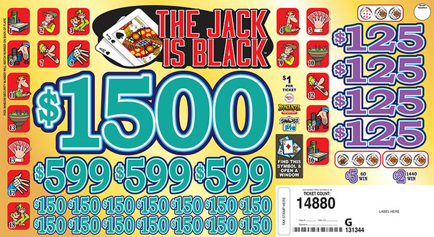 THE JACK IS BLACK 39 1/1500 1 14880