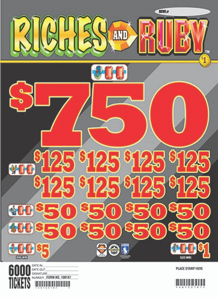 RICHES & RUBY 38 1/750 1 6000