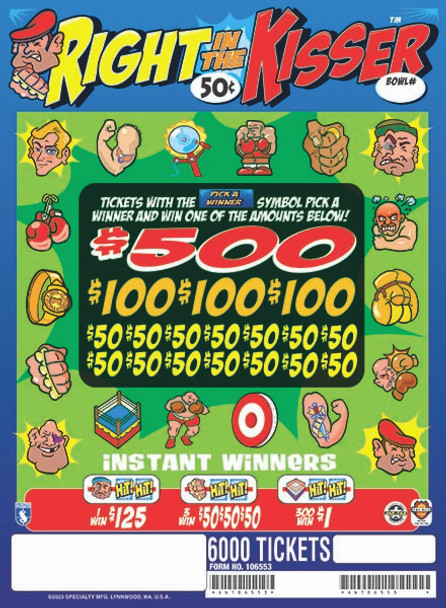 RIGHT IN THE KISSER 30 1/500 50 6000