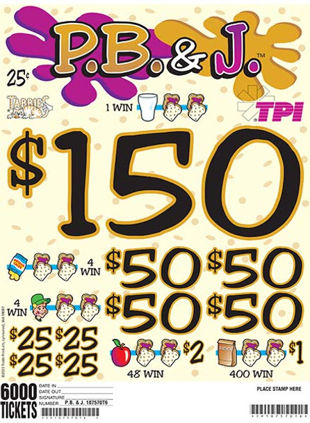 PB & J 36 1/150 25 6000