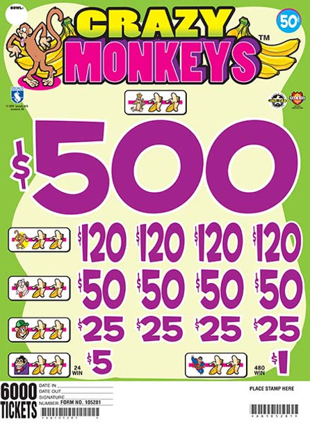 CRAZY MONKEYS 37 1/500 50 6000