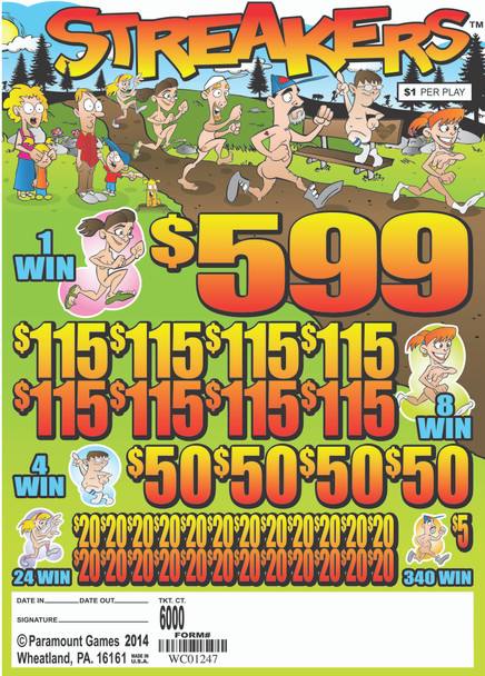 STREAKERS 35 1/599 1 5940