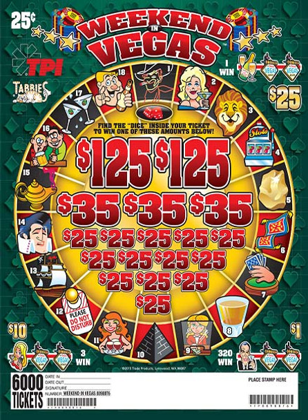 WEEKEND IN VEGAS 29 2/125 25 6000