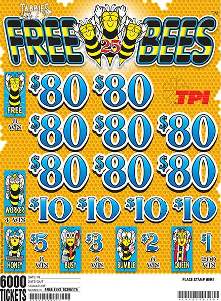 FREE BEES 36 8/80 25 6000