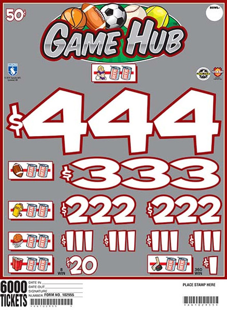 GAME HUB 27 1/444 50 6000