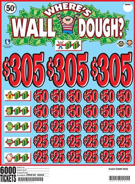 WHERES WALL DOUGH 35 3/305 50 6000