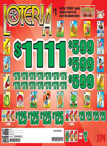 LOTERIA 37 1/1111 1 14880