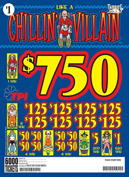 CHILLIN LIKE A VILLAIN 38 1/750 1 6000